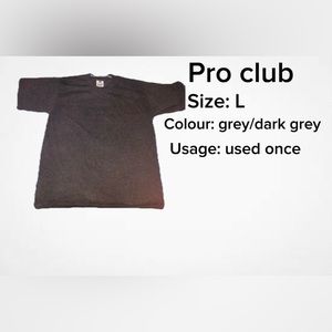 PRO CLUB T shirt  btw the brand of it says polo bc theirs no pro club